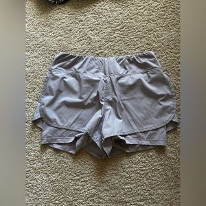 Women’s Reebok Shorts - Light Gray